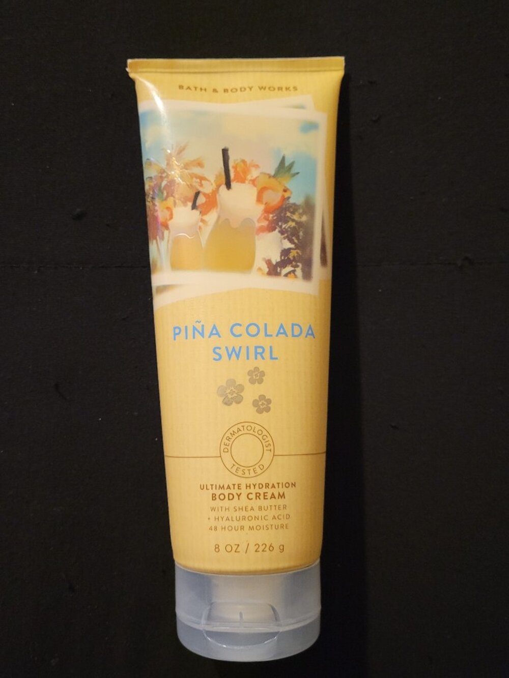 Bath and body works Pina Colada Swirl body cream